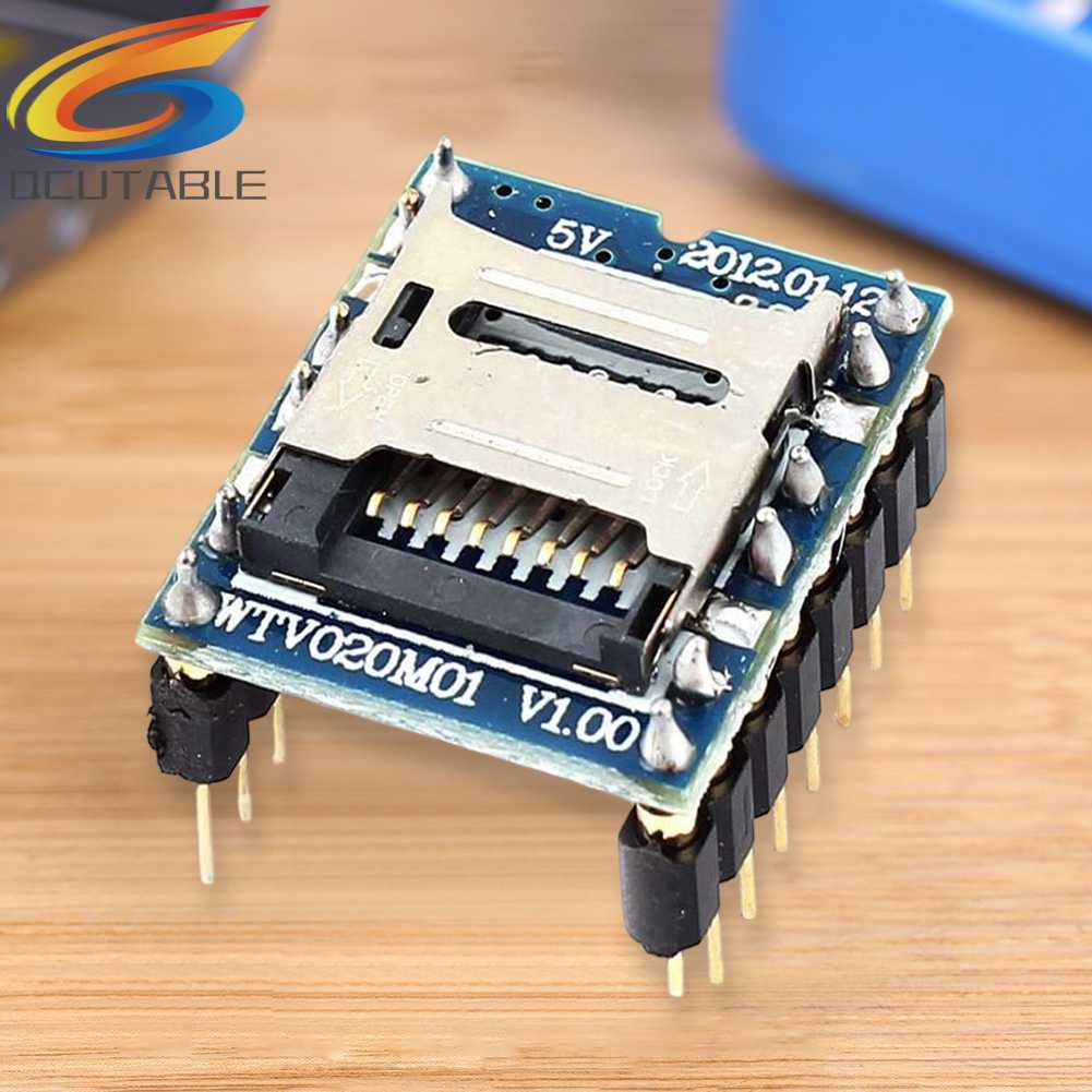 Mô Đun Âm Thanh Thẻ Nhớ SD MP3 WTV020-SD 32M-1GB