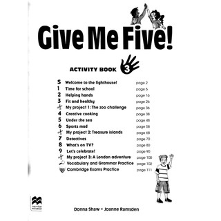 Give Me Five! Level 3 Activity Book With Digital Activity Book