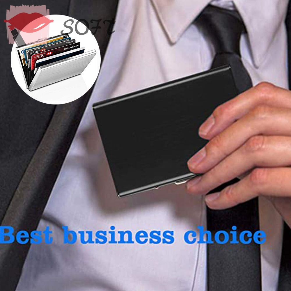 Hộp Đựng Thẻ Thời Trang Bền Bỉ Dành Cho Nam Và Nữ