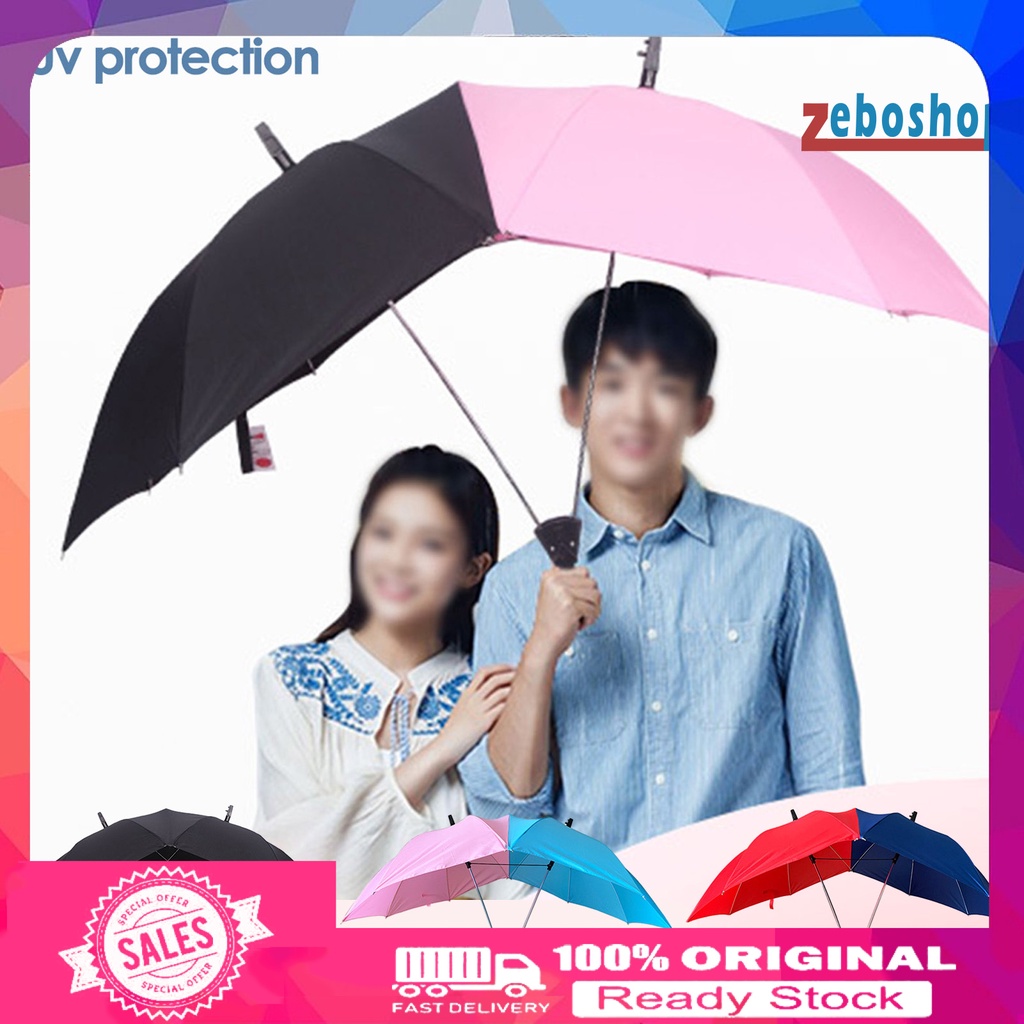 Dù Che Nắng Chống Gió Chống Thấm Nước Tay Cầm Dài Hai Lớp Tiện Dụng