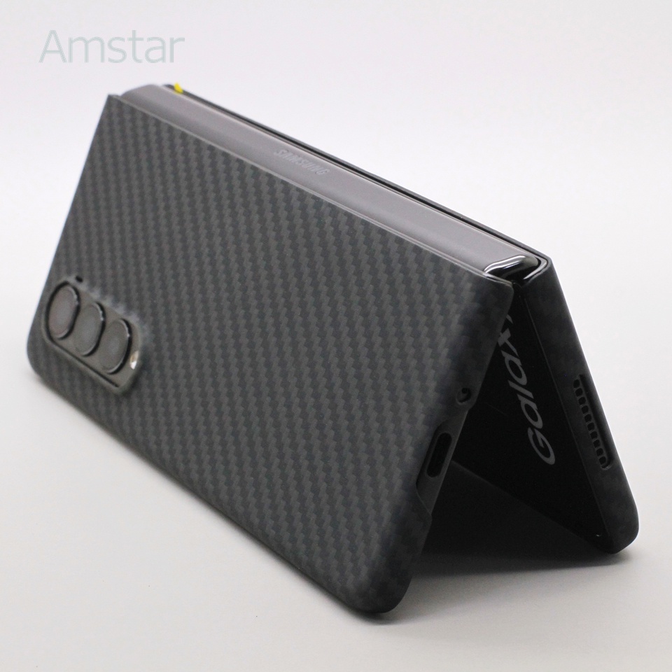 Ốp Điện Thoại Sợi Carbon Siêu Mỏng Có Thể Gấp Gọn Chống Rơi Cho Samsung Galaxy Z Fold 4 Z Fold 4 5G