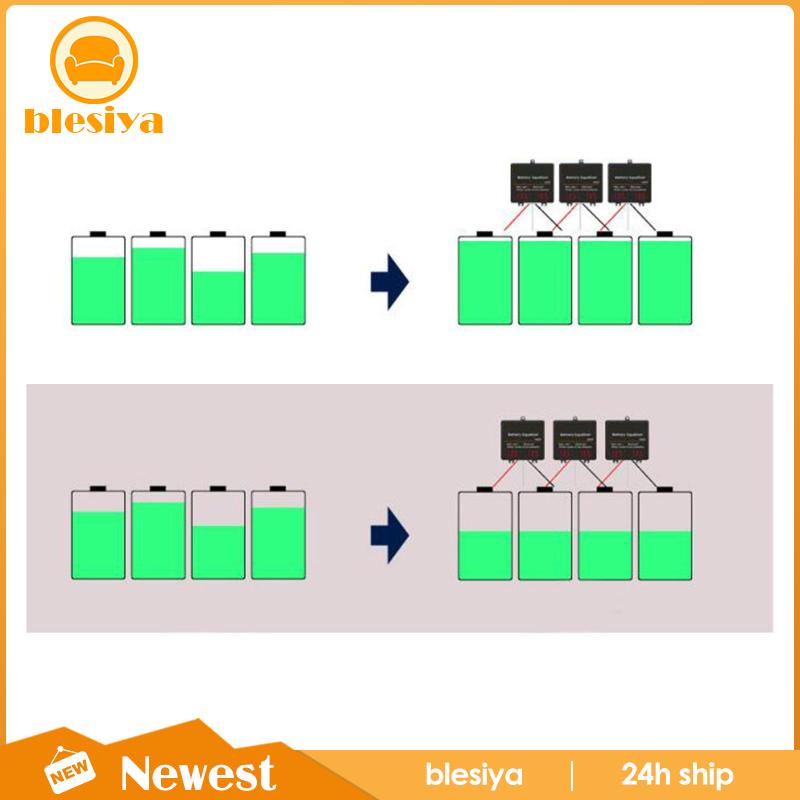 [Blesiya] Thiết Bị Cân Bằng Pin Màn Hình LED Mini Cho Xe Hơi