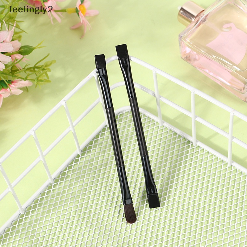 Cọ Trang Điểm Mắt / Lông Mày Hai Đầu Tạo Hiệu Ứng Góc Nghiêng Tiện Dụng