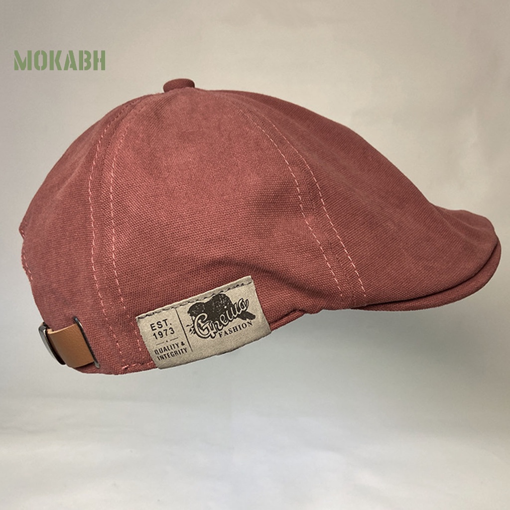 Mũ Beret Màu Trơn Phong Cách Anh Quốc Cổ Điển Thời Trang Cho Nam