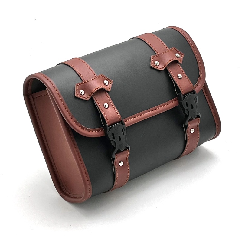 Túi Da PU Đựng Đồ Gắn Yên Xe Mô Tô Harley Sportster XL883 XL1200 Honda CMX300 CMX500 CMX 500