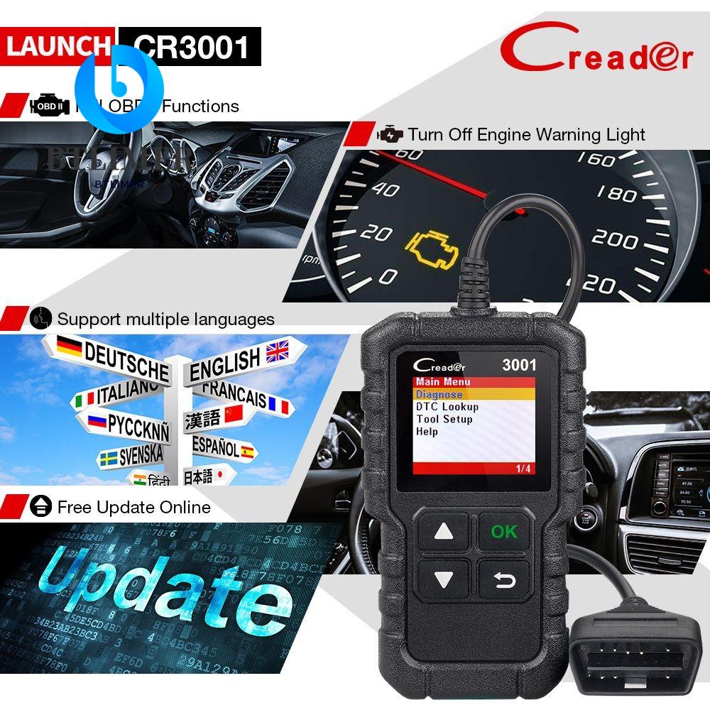 Đầu Đọc Mã BTLIMER Đa Dụng EOBD Full OBDII C Reader 3001