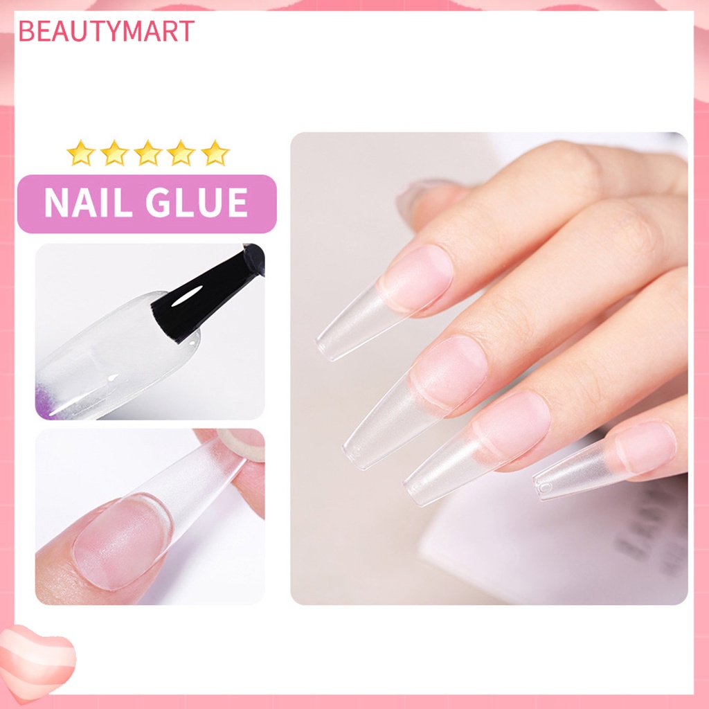 Keo Nối Dài Móng Tay 15ml Nhanh Khô Không Gây Kích Ứng 6 Trong 1