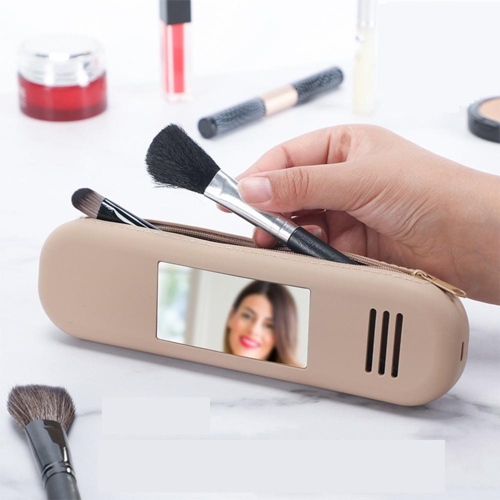 Túi Đựng Cọ Trang Điểm Bằng Silicon Tiện Dụng Khi Đi Du Lịch Ốp