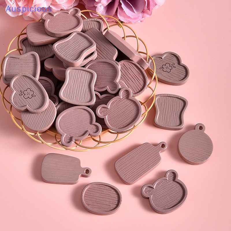 Set 4 Khay Đựng Thức Ăn Hình Hoạt Hình Dành Cho Nhà Búp Bê