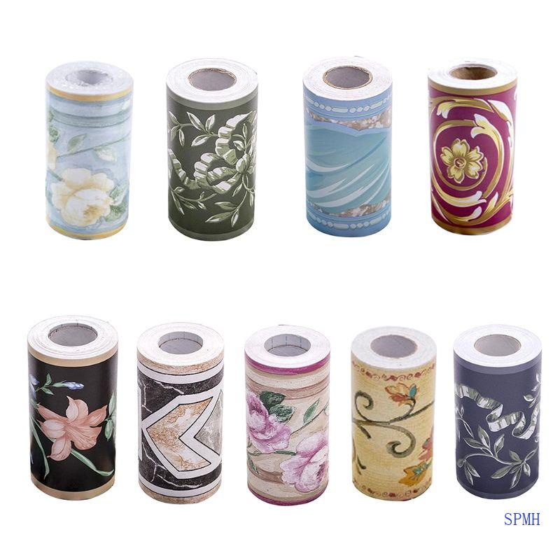 Miếng Dán Viền Tường Bằng PVC Tự Dính Chống Thấm Nước Trang Trí Nhà Tắm