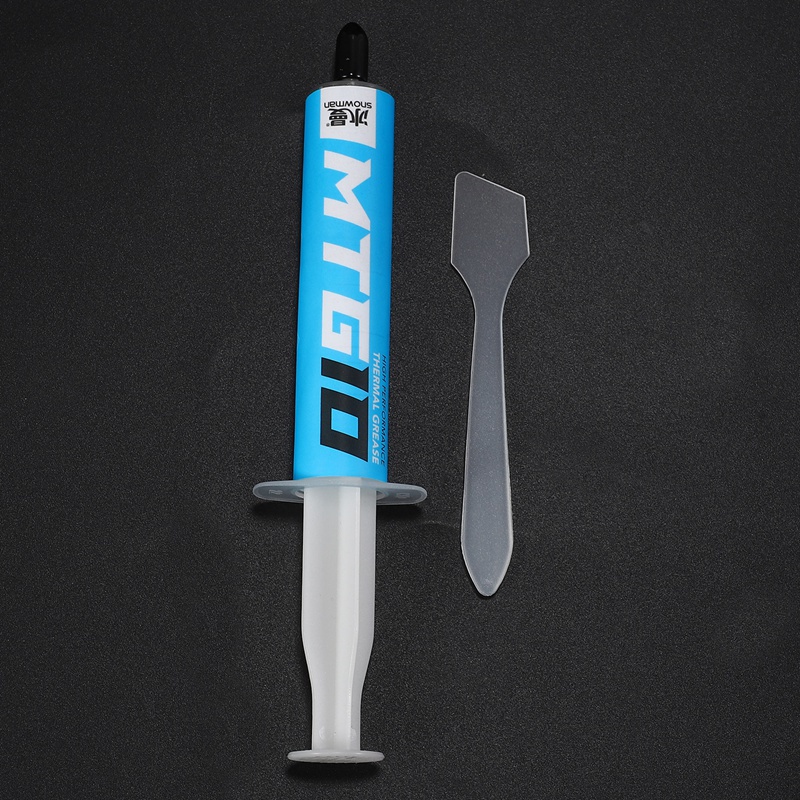 Dán nhiệt snowman mtg10, keo dán nhiệt cpu mỡ silicone, máy tính xách tay để bàn hình ảnh chip dán nhiệt silicone