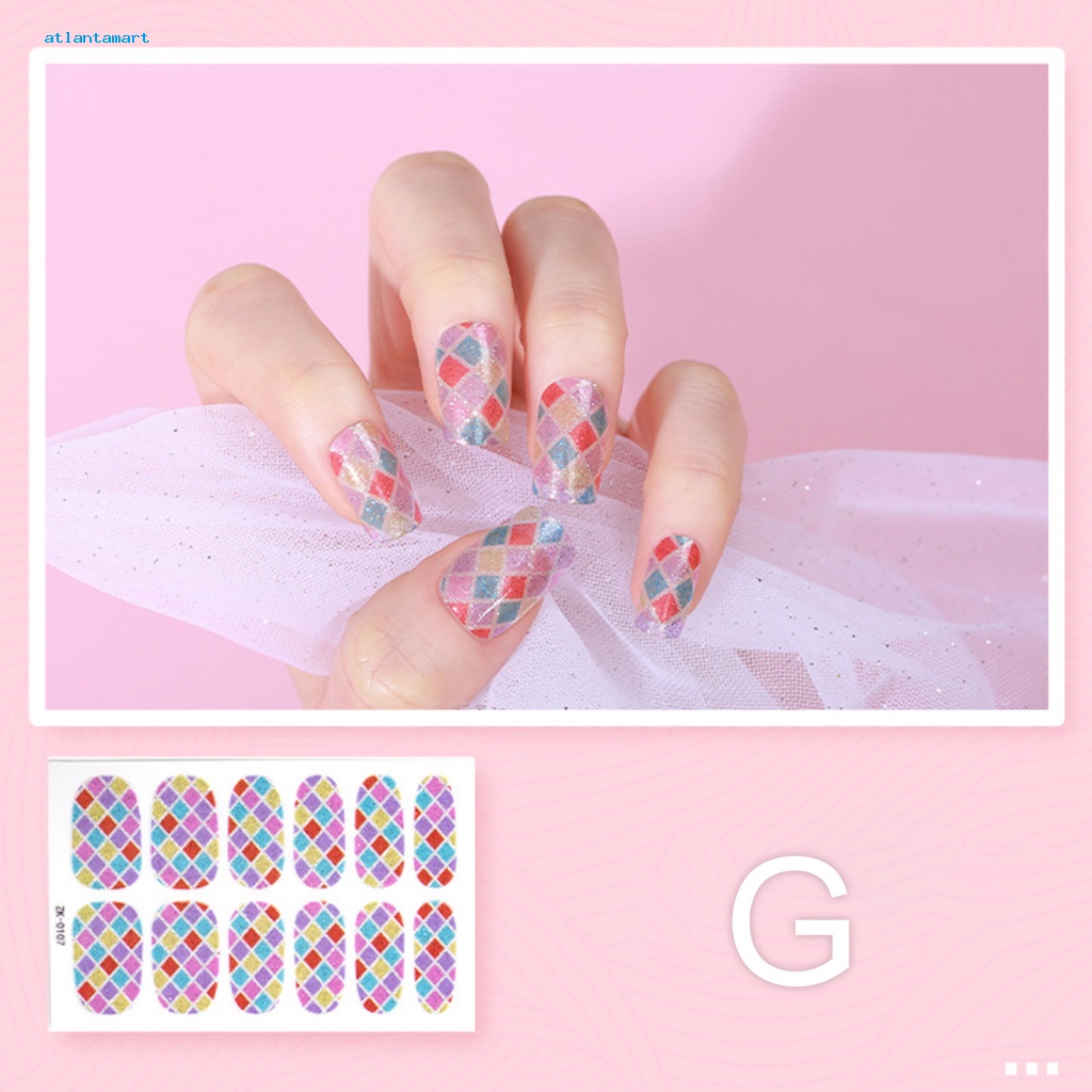 Túi Đựng Đồ Dùng Cao Cấp Tiện Dụng| 1 Bộ Miếng Dán Móng Tay Tự Dính Siêu Mỏng Chống Nước Dễ Sử Dụng