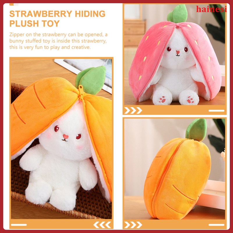 Set 2 Thỏ Nhồi Bông Hoạt Hình Dễ Thương