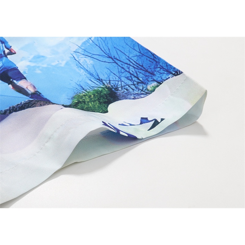 Z-a88r-a &amp; - Áo Sơ Mi Ngắn Tay In Hình Cuộc Sống Đẹp Cao Cấp Thời Trang Đường Phố Mới Nhất