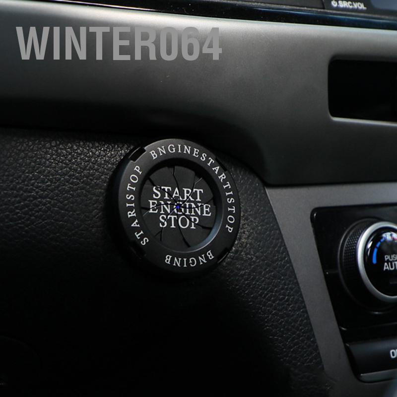 Winter064 Nắp Nút Dừng Bắt Đầu Động Cơ Bảo Vệ Chống Trầy Xước Thiết Kế Quay Đa Năng Một Phím Trang Trí