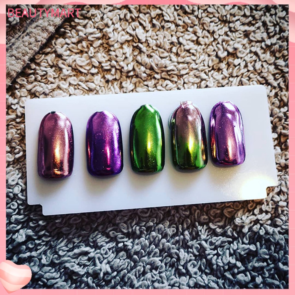 Bột Nhũ Ánh Kim Màu Sắc Lâu Trôi Dùng Trang Trí Móng Nghệ Thuật