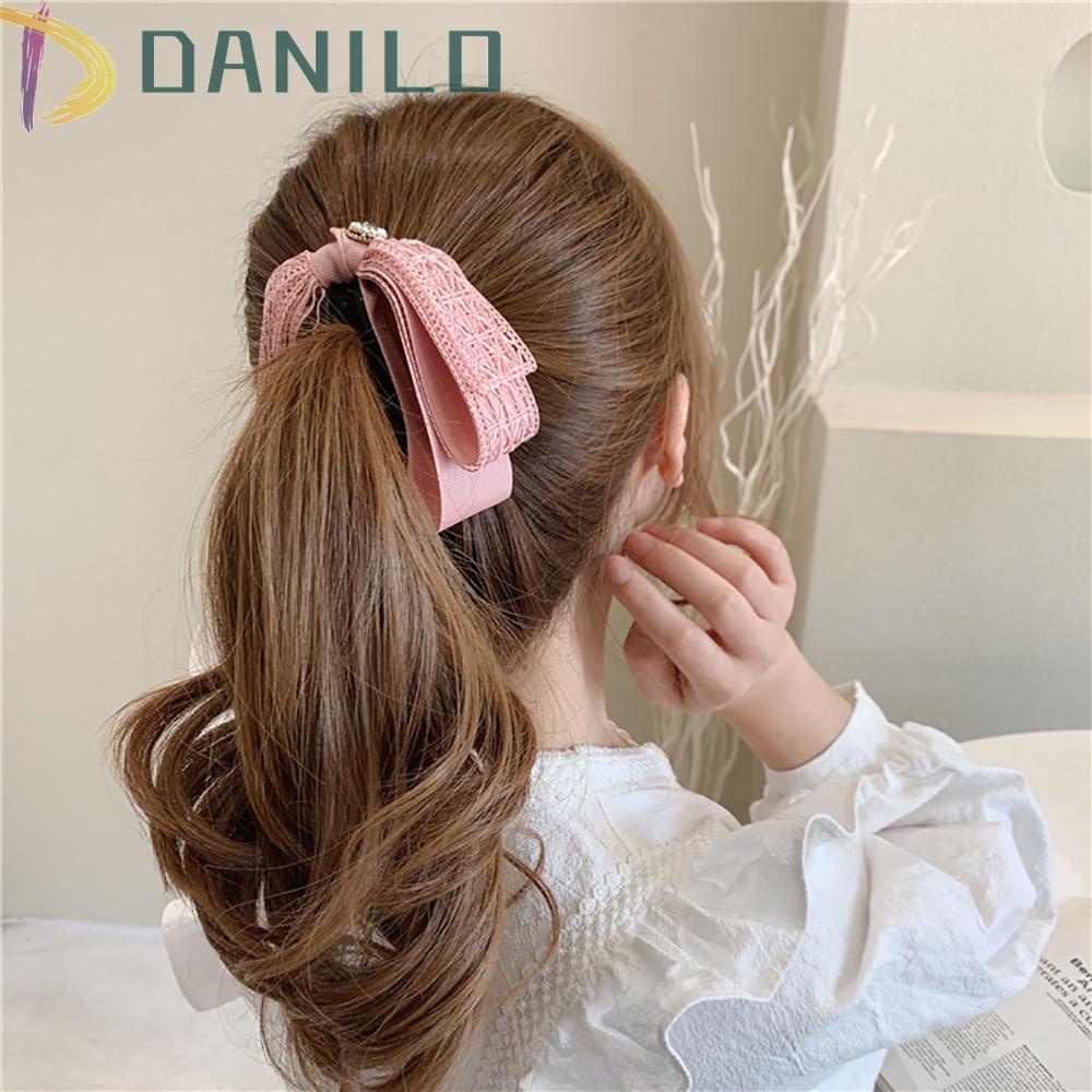 Danilo Kẹp Tóc Dọc Đính Nơ Kiểu Dáng Ngọt Ngào Cho Nữ