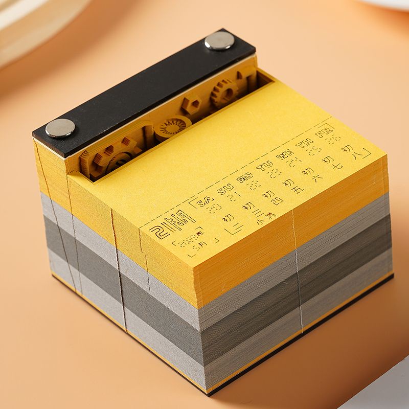 Lịch Giấy Ghi Chú Hình Trái Đất 3d Xinh Xắn