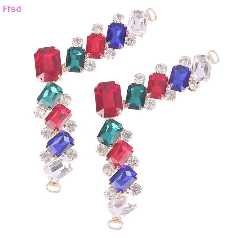 1 Cặp Đầu Nối Dây Xích Đính Đá Trang Trí Bikini / Trang Sức / Trang Trí Quần Áo DIY