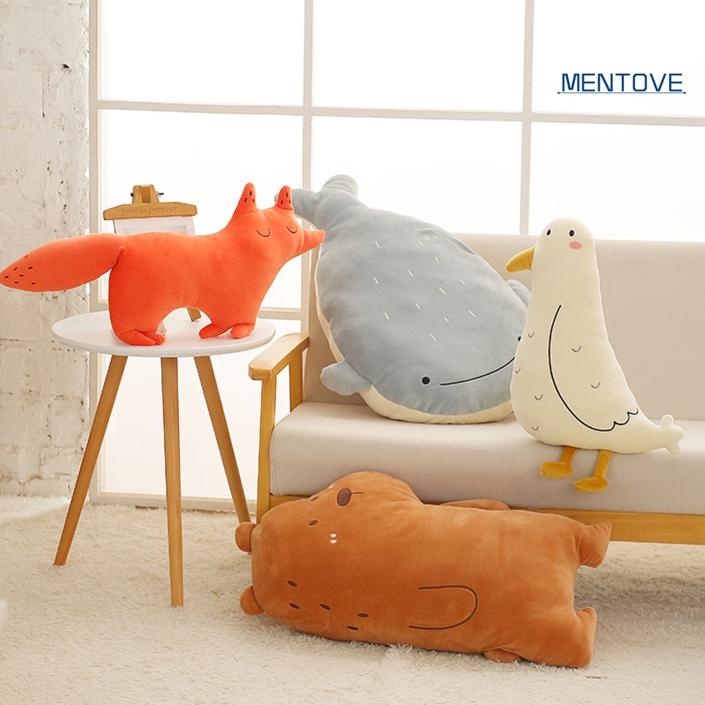 Thú Nhồi Bông Hình Động Vật Hoạt Hình Bằng Cotton PP Trang Trí Nhà Cửa