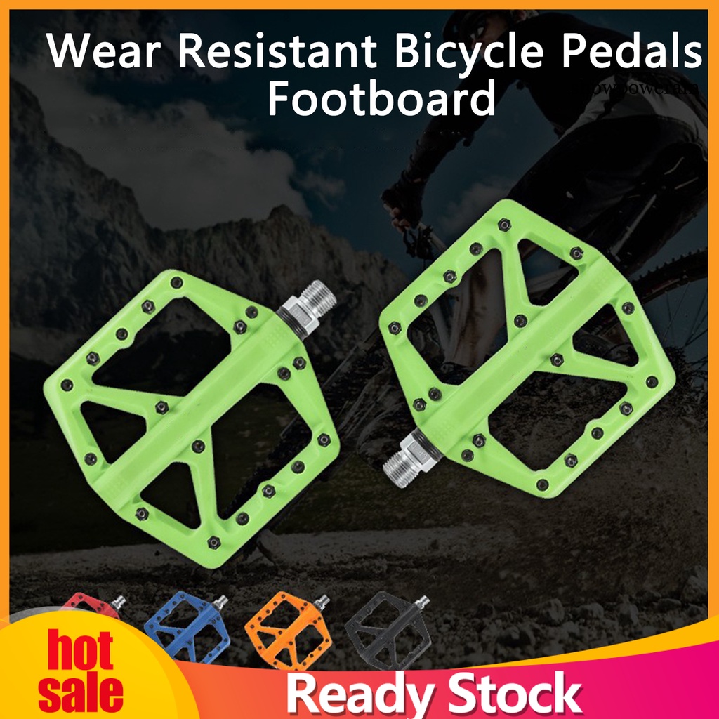 1 Cặp Bàn Đạp Trái Phải In Logo Bằng Sợi Nylon Dành Cho Xe Đạp MTB