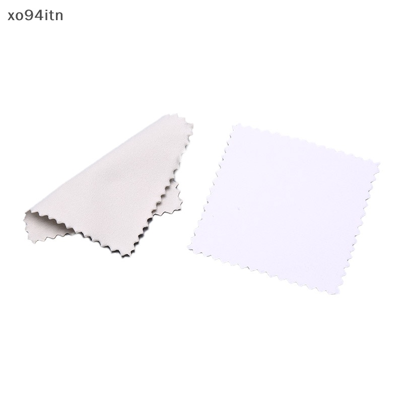 Tn Bộ 50 Khăn Lau Đánh Bóng Trang Sức Màu Bạc Chống Xỉn Màu