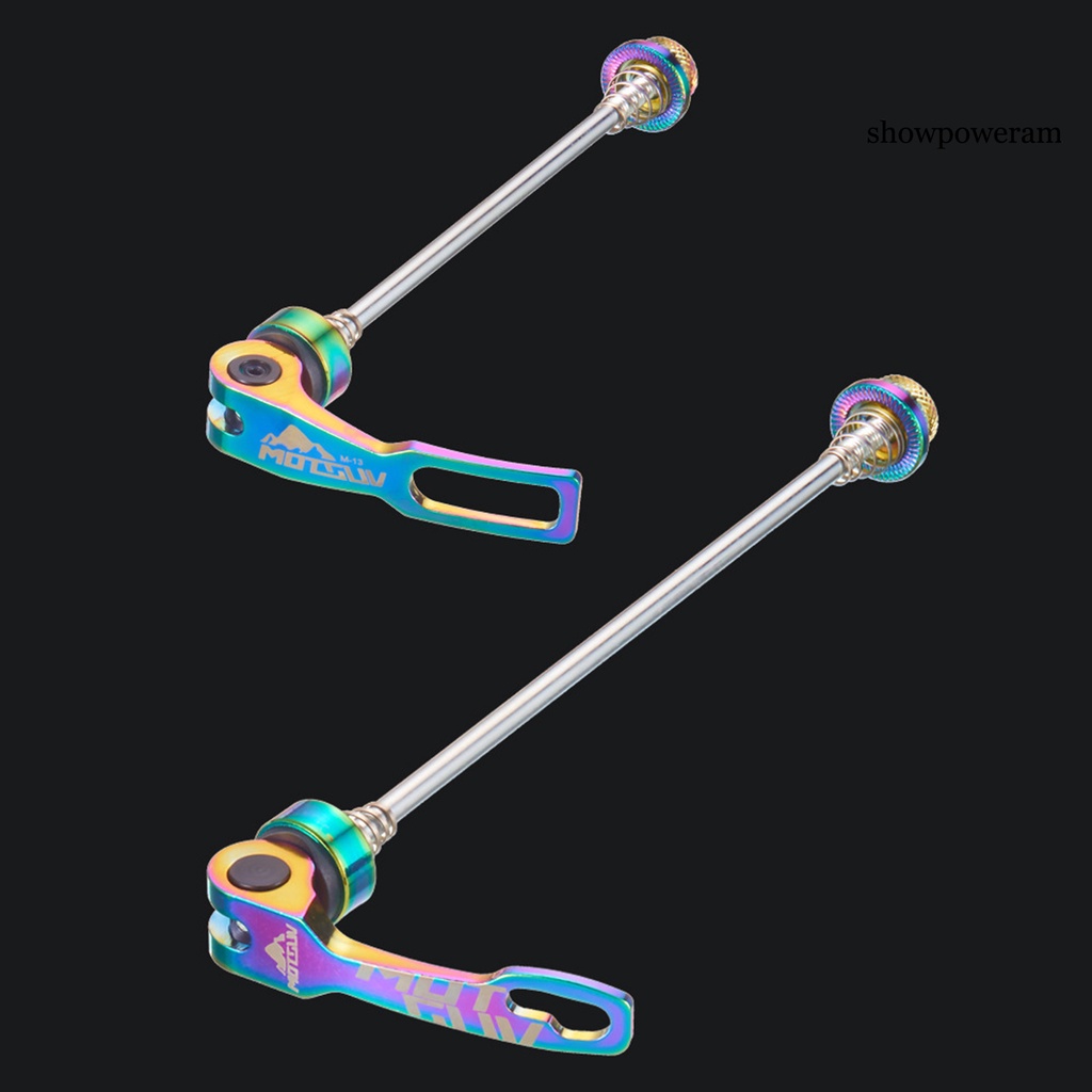 Set 2 Thanh Trục Trước / Sau Siêu Nhẹ Tháo Gỡ Nhanh Cho Xe Đạp Leo Núi