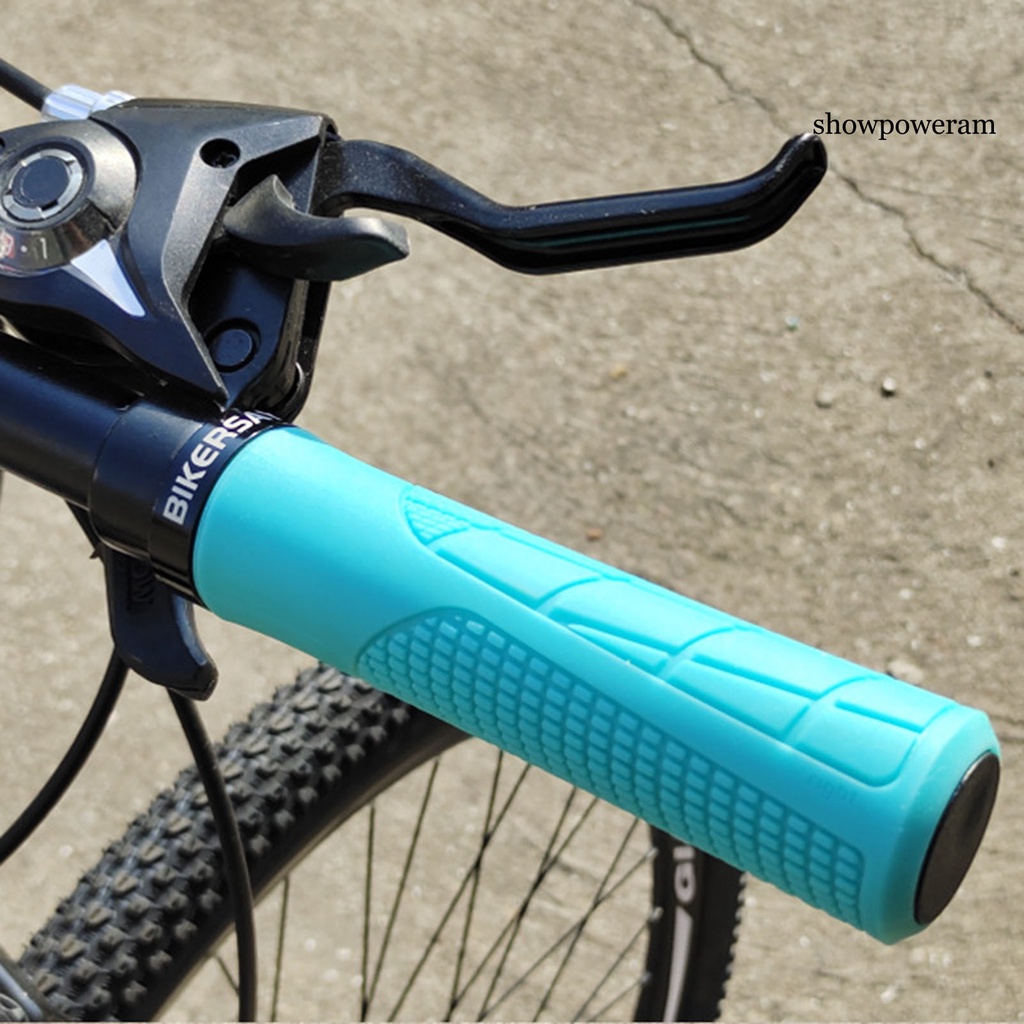 1 Cặp Vỏ Bọc Tay Lái Xe Đạp Bằng Hợp Kim Nhôm Mềm Mại Chống Trượt Chống Sốc