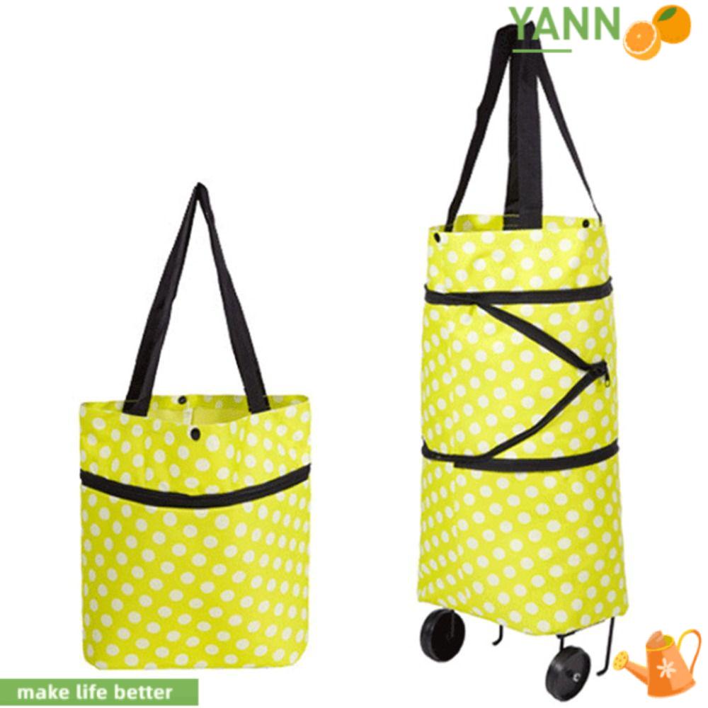 Túi Vải Oxford Cầm Tay Có Thể Gấp Gọn Dùng Đựng Đồ Mua Sắm 1 Món