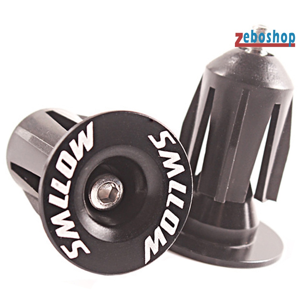 Bộ 2 Nút Gắn Tay Cầm Xe Đạp Leo Núi Bằng Hợp Kim Nhôm Chất Lượng Cao