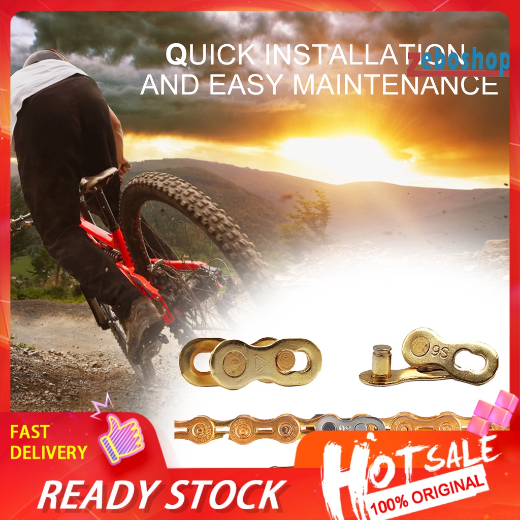 Bộ 2 Khóa Sên Xe Đạp Leo Núi Bằng Thép 6 / 7 / 8 / 9 / 10 / 11