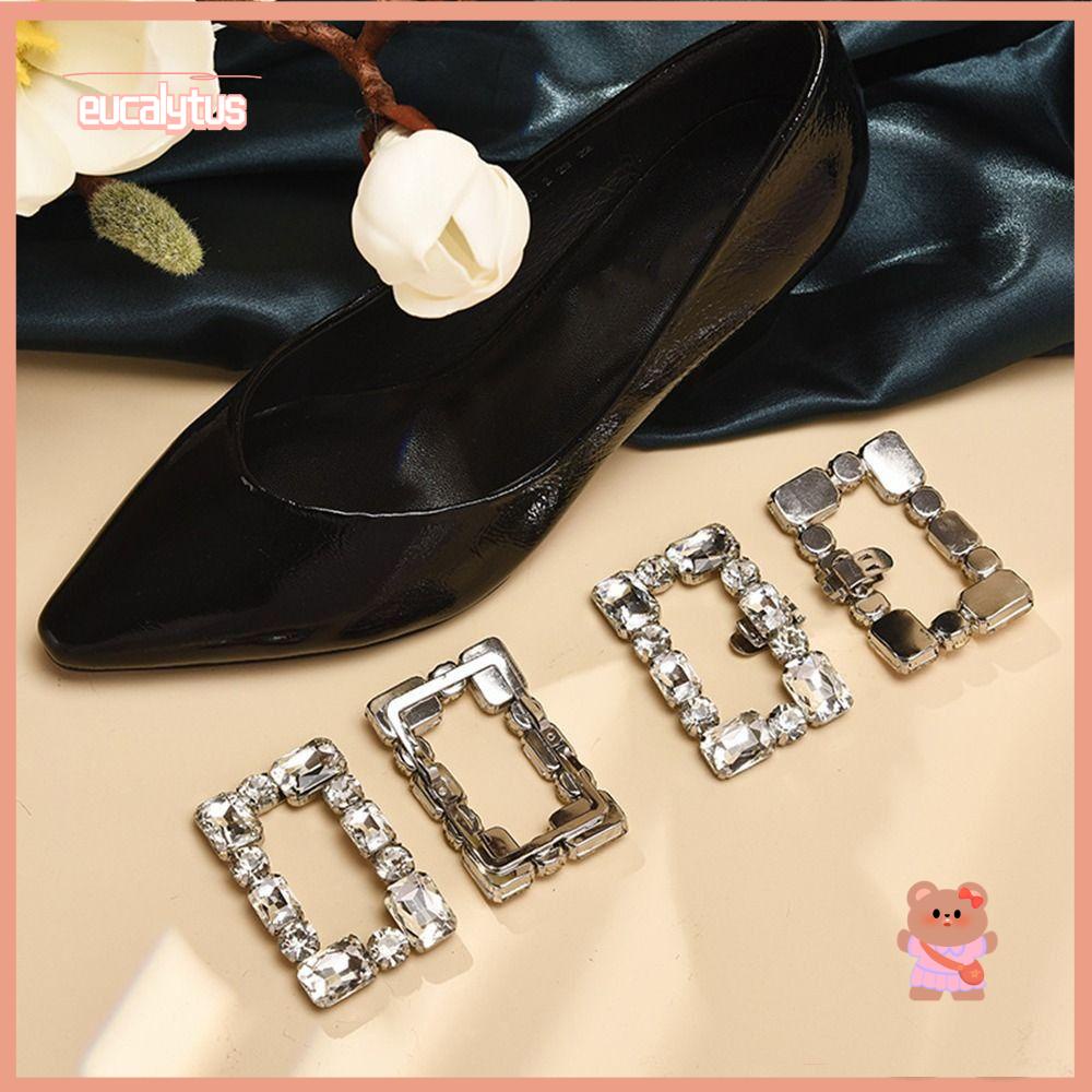 Bộ 2 Kẹp Cố Định Giày Cao Gót Tiện Dụng Cho Nữ|Kẹp Kim Loại Lấp Lánh Trang Trí