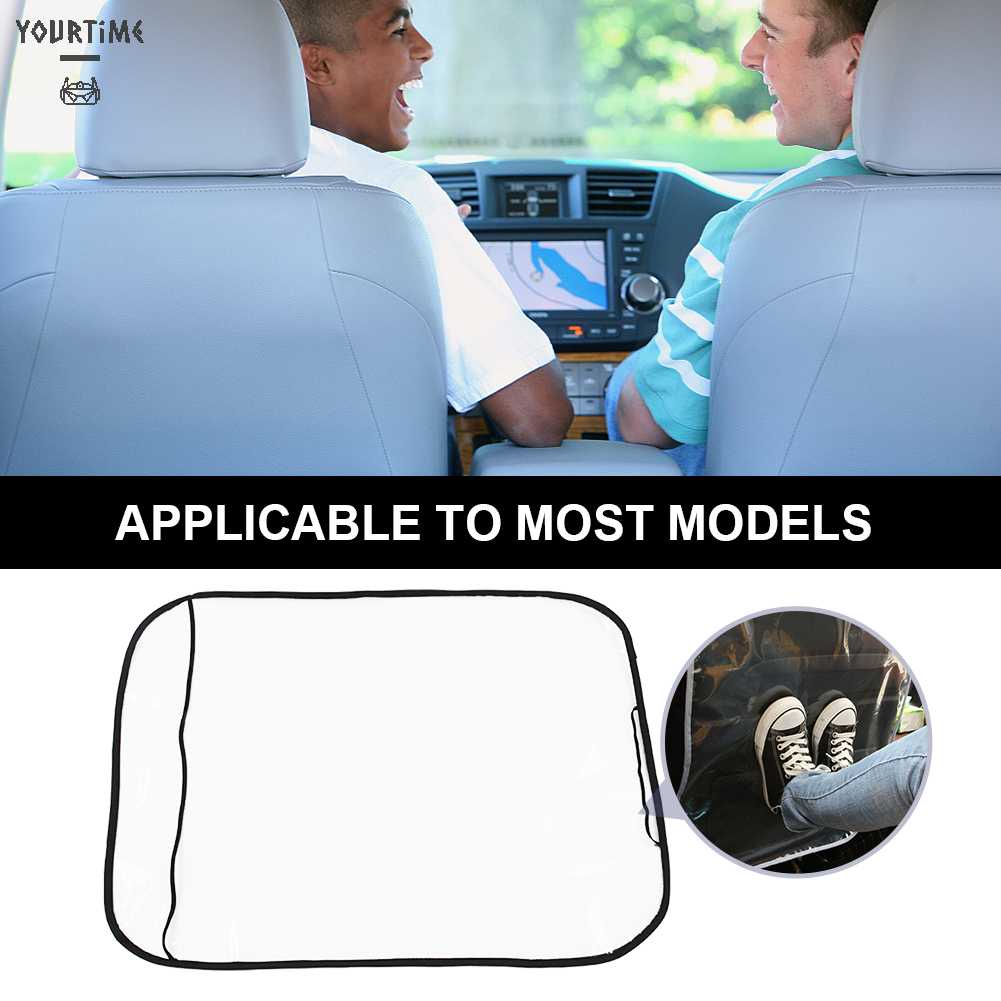 Thảm Lót Lưng Ghế Chống Đá Bảo Vệ Nội Thất Xe Hơi Tiện Dụng Sự Bảo Vệ