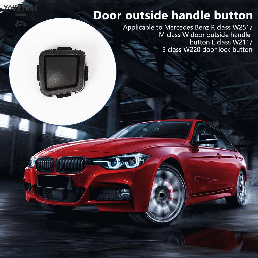 Nút Cảm Biến Cho Tay Nắm Cửa Chất Lượng Cao 2207600570 Phụ Kiện Chuyên Dụng Cho Xe Hơi Mercedes Benz E-Class 2001-2008