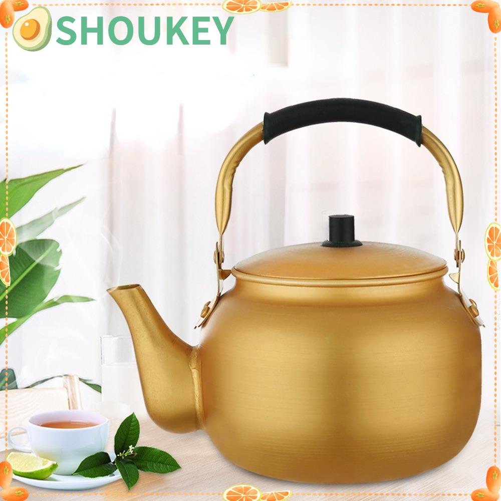 Shoukey 0,75-4L|Ấm Trà Bằng Nhôm Dung Tích Lớn Tiện Dụng Mang Theo Du Lịch