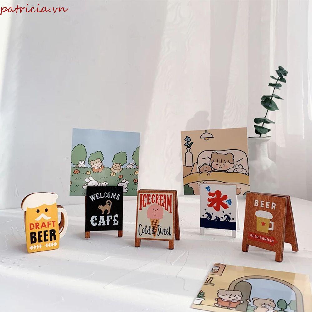 Kẹp Gỗ Kẹp Ảnh / Tài Liệu / Thẻ Thiết Kế Sáng Tạo Dễ Thương Đứng