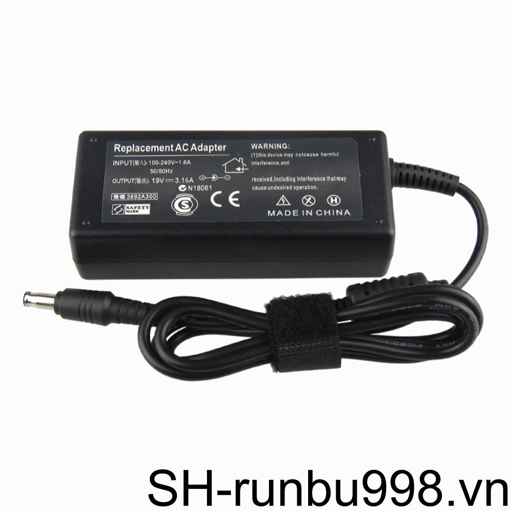Bộ Sạc Laptop R540 RV411 R510 RV415 R522 AC Thay Thế Cho 19V 3 16A 5x3mm R429 R530 R428 RV420