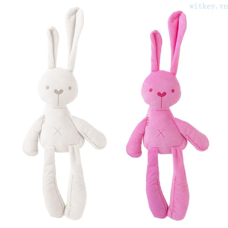 Thỏ Nhồi Bông Cotton Tự Nhiên Đáng Yêu Cho Bé