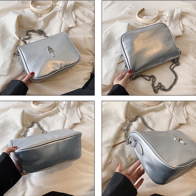 Túi Đeo Chéo Chuỗi Xích Phong Cách Mùa Hè Thời Trang Mới 2023 Cho Nữ HZFTR1753