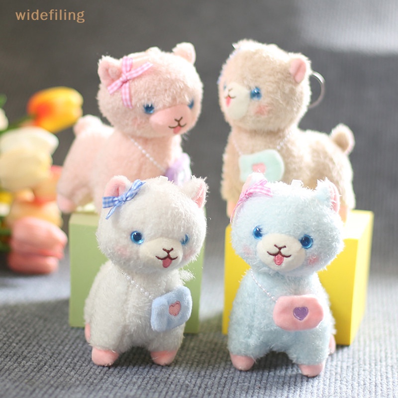 Móc Khóa Hình Lạc Đà Alpaca Nhồi Bông Mềm Mại Dễ Thương Sáng Tạo Dành Cho Nữ