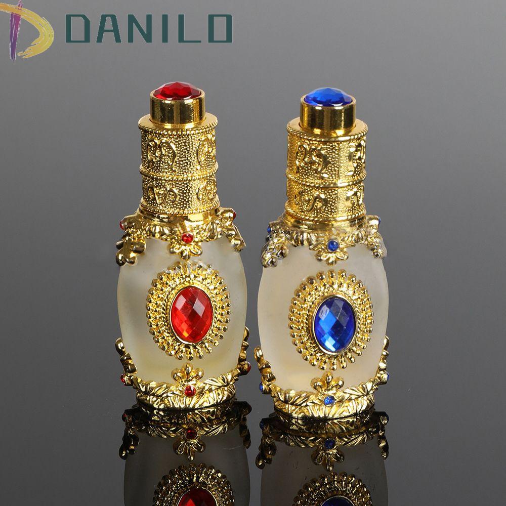 Chai Rỗng Bằng Kim Loại Cổ Điển Sang Trọng Đựng Nước Hoa Có Thể Đổ Đầy