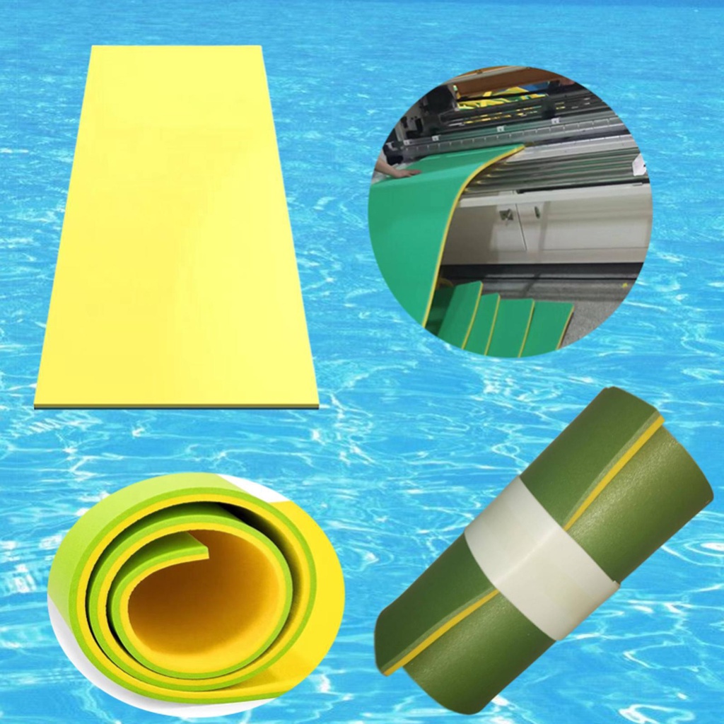 Thảm Phao Bơi Nổi Trên Mặt Nước Màu Xanh Dương Dành Cho Trẻ Em