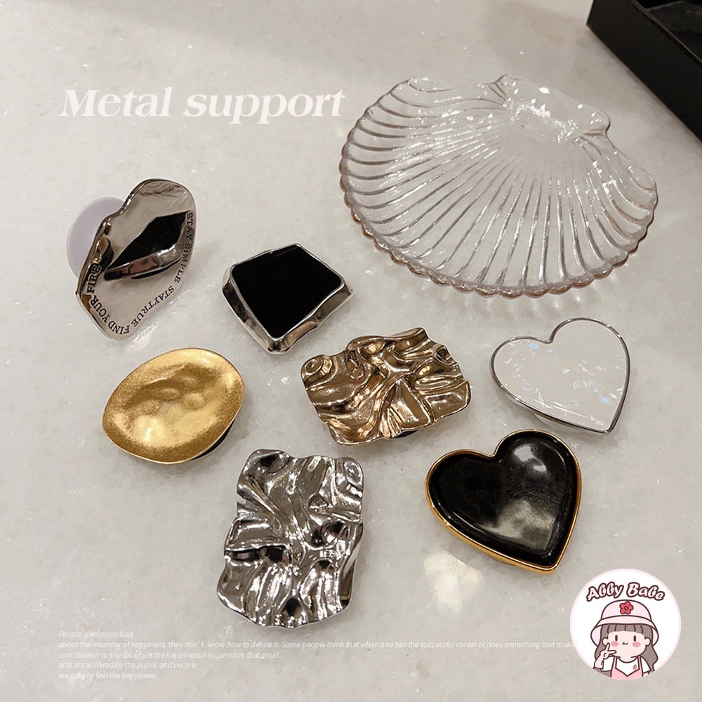 Ốp Điện Thoại Túi Khí Cao Cấp Màu Kẹo 3D Có Giá Đỡ Để Bàn Cho IP Android