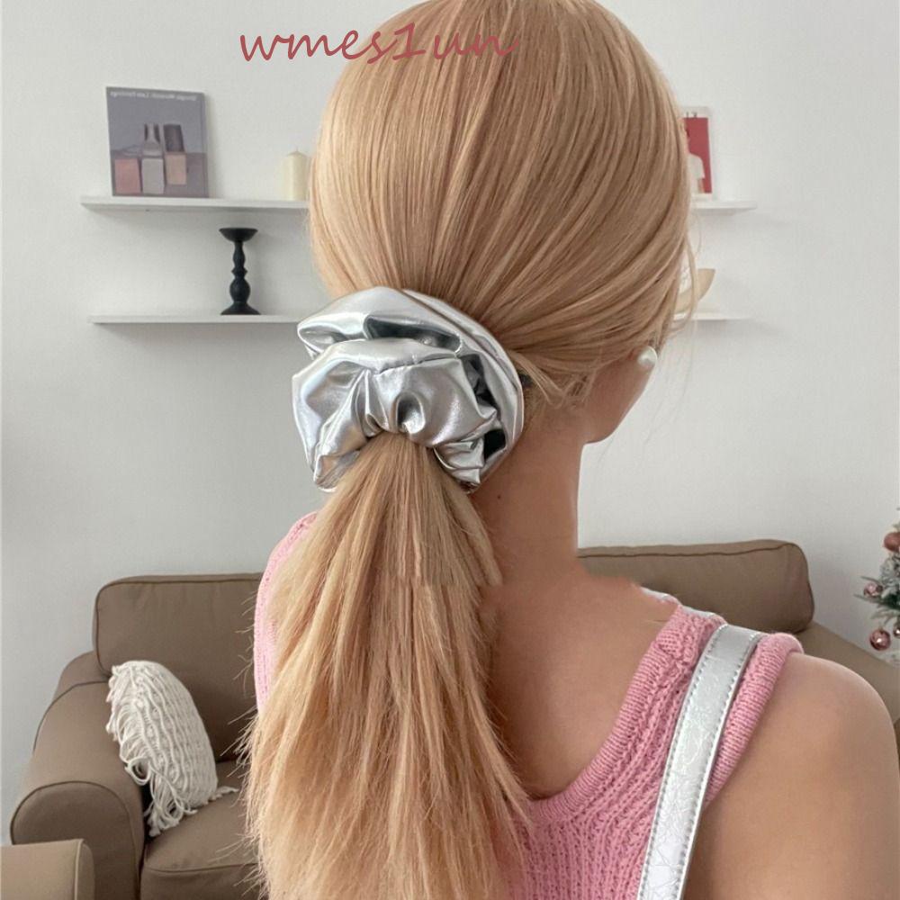 Dây Buộc Tóc Co Giãn Đính Nơ Lớn 15H Xinh Xắn Cho Bạn Gái