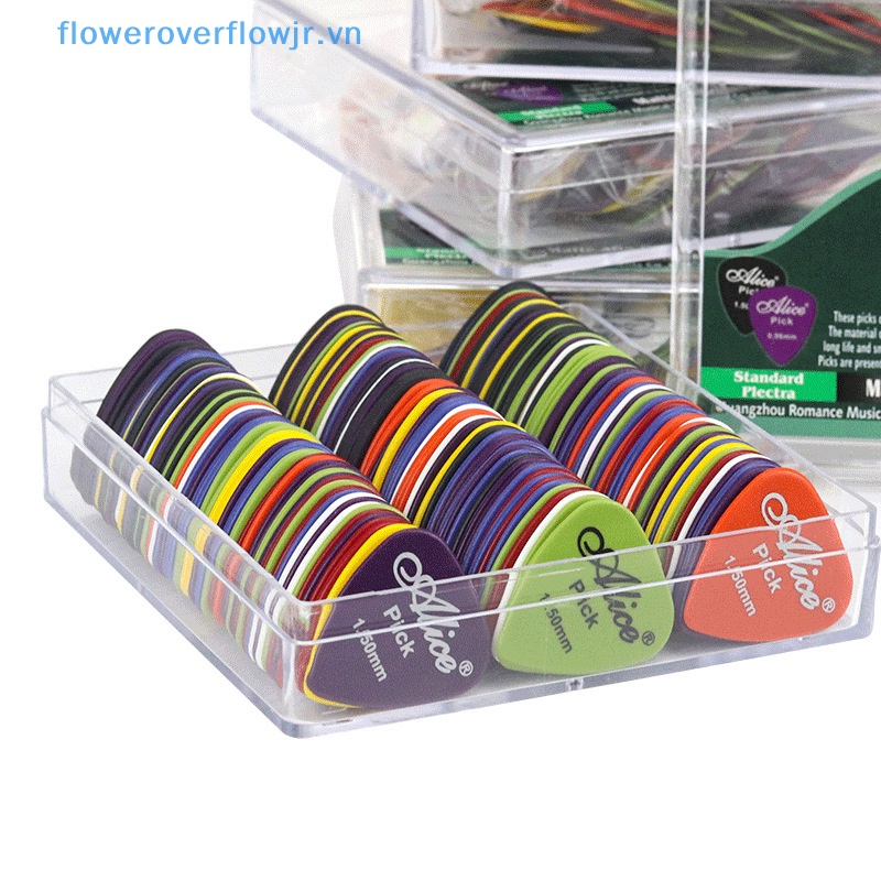 Bộ 30 Miếng Gảy Đàn Alice Bằng Nylon Chống Trượt Cho Ghita Điện