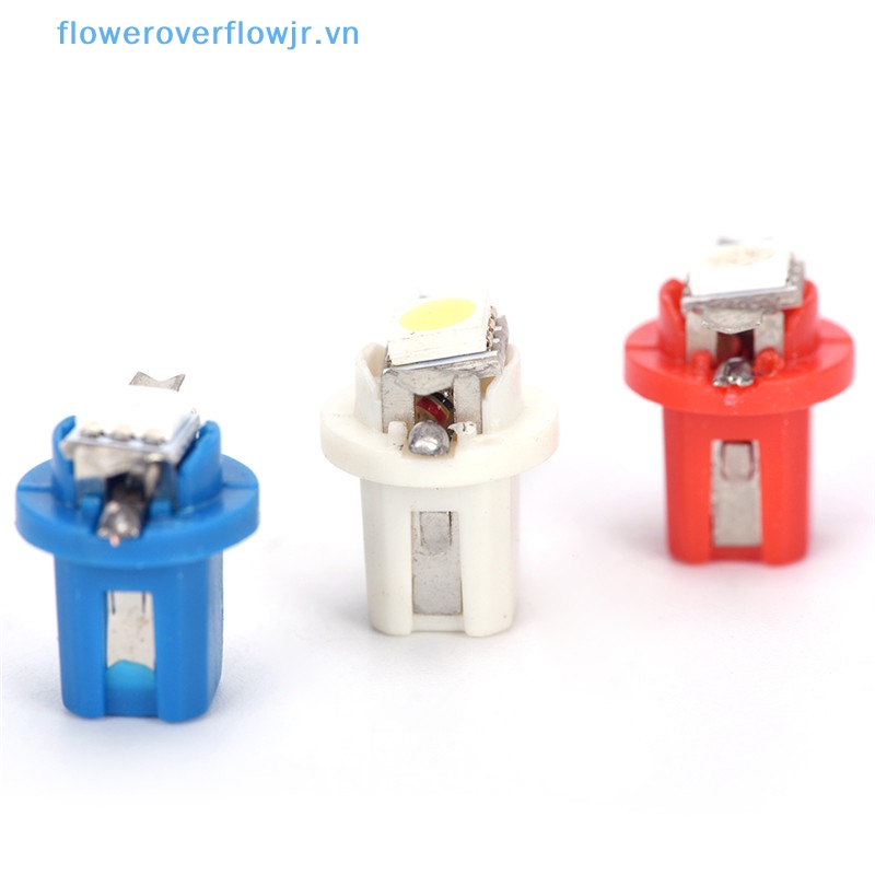 10 Bóng Đèn LED T5 B8.5D Gắn Bảng Điều Khiển Xe Hơi