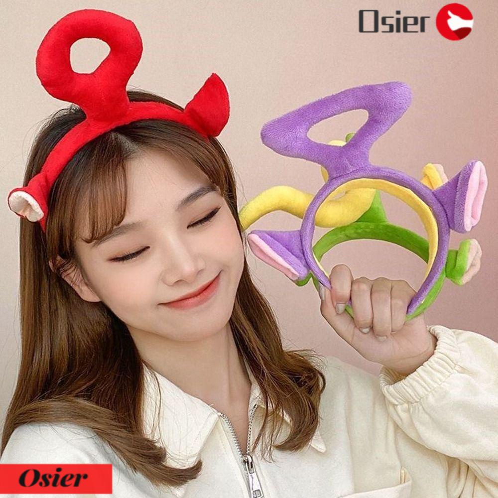 Băng Đô Cài Tóc Phối Lông Nhung Dễ Thương Xinh Xắn 1 Món Cho Nữ