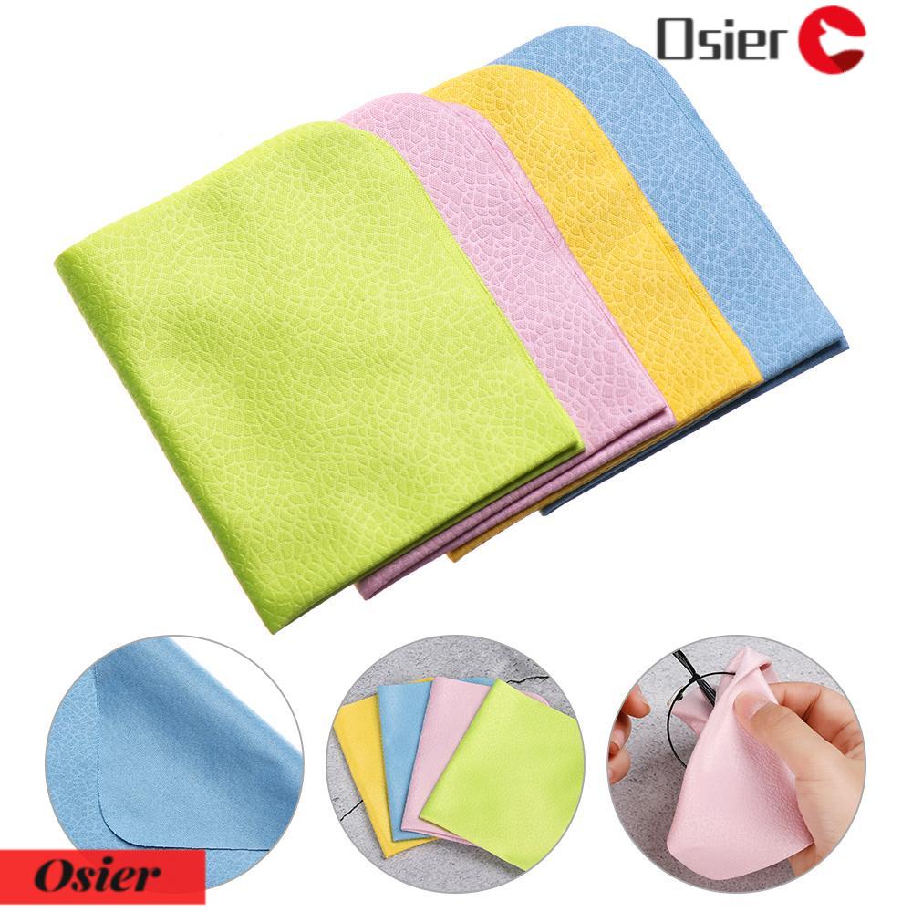 Set 1 / 4 Khăn Lau Kính / Màn Hình Điện Thoại / Ống Kính Máy Ảnh Màu Sắc Ngẫu