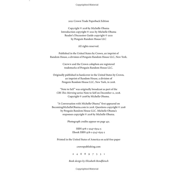 Becoming: The Sunday Times Number One Bestseller