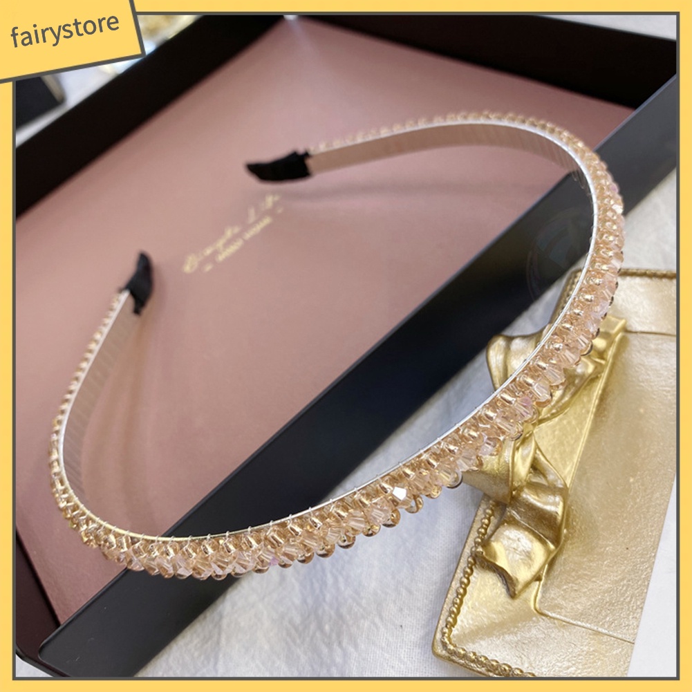 Cài Tóc Đính Hạt Pha Lê Giả Lấp Lánh Thời Trang Cho Nữ